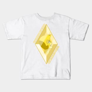 Steven Universe Yellow Diamond Kids T-Shirt